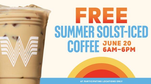 FREE summer Solst-Iced 16oz coffee 